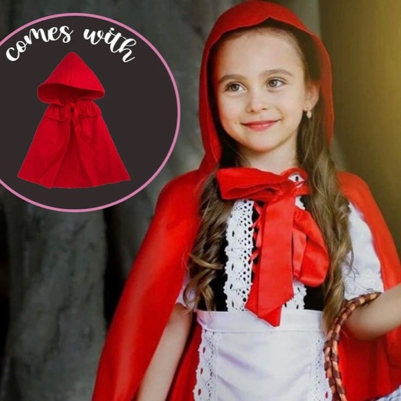Little Red Ridding Hood & Big Bad Wolf Siblings Costumes - Picture 6 of 16
